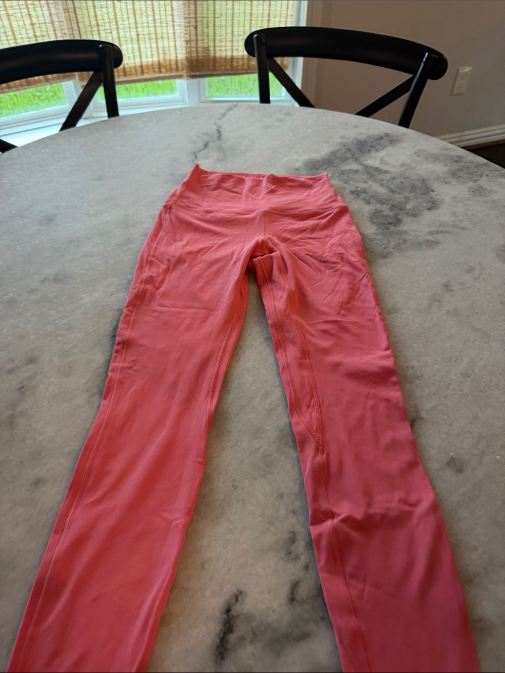Lululemon Pink High-Rise Leggings - Solid